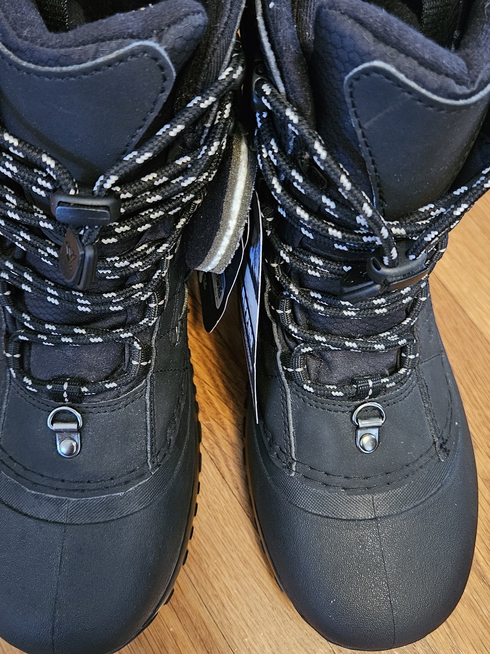 Women’s Black Winter Lace-Up Boots